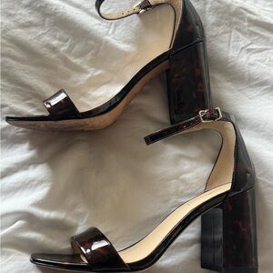 J McLaughlin Tortoiseshell Block Heel Sandals